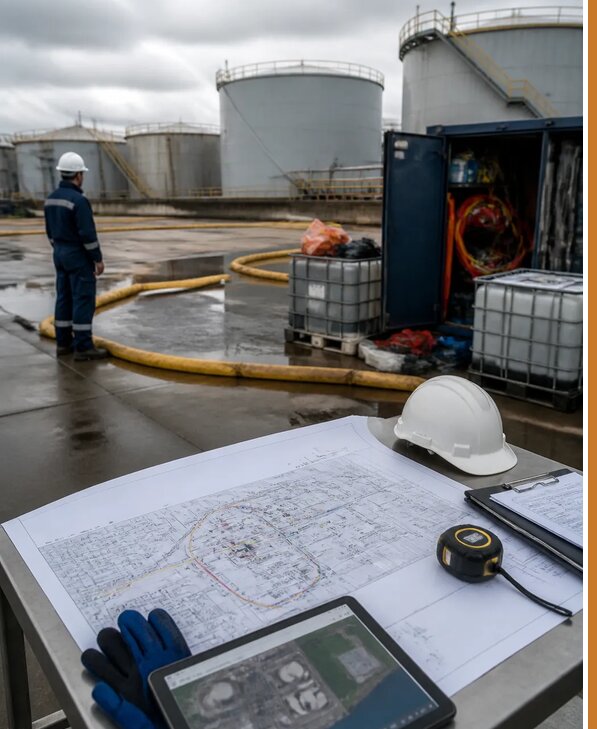 Разработка плана ликвидации разливов нефти в Волгодонске