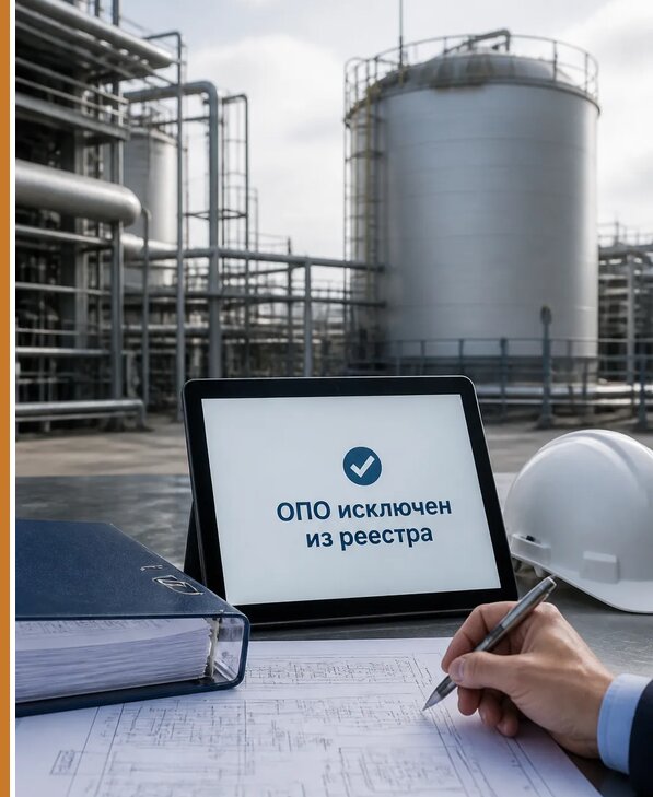 Исключение ОПО из госреестра в Волгодонске от 32829 р. | Авеста ОТиПБ